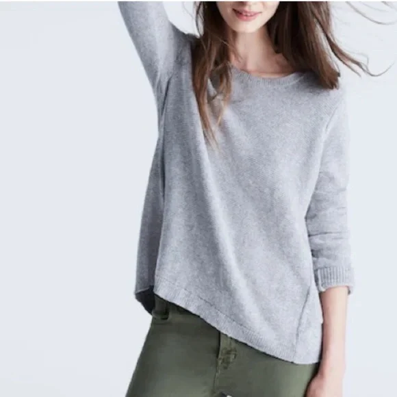 Madewell Riverside Gray Women's Sweater - Picture 2 of 5